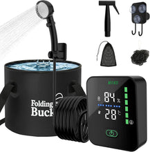Load image into Gallery viewer, MoKo Portable Shower for Camping, 8000mAh Rechargeable Camping Shower Pump