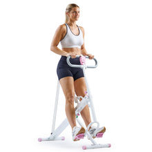 Load image into Gallery viewer, Sunny Health & Fitness Upright Row-N-Ride® Exerciser in Pink