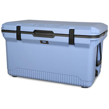 Load image into Gallery viewer, ENGEL 60 QT Ultra-Light Injection Molded Cooler - Ice Chest Keeps Ice up to 7 Days - Large Cooler Includes Wire Basket, Divider and Built-in Bottle Opener - Blue with Dark Grey Interior (Blue)