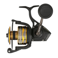 Load image into Gallery viewer, Penn Battle IV Size 1000 Spinning Fishing Reel, Full Metal Body and Sideplate, CNC Gear Technology, Hydro Armor Seals Critical Area from Water Intrusion, HT-100 Drag System