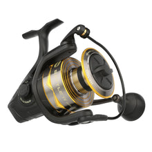 Load image into Gallery viewer, PENN Battle IV Size 8000 Spinning Fishing Reel, Full Metal Body and Sideplate, CNC Gear Technology, Hydro Armor Seals Critical Area from Water Intrusion, HT-100 Drag System