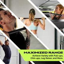 Load image into Gallery viewer, Rage Fitness Heavy-Duty Wall Mounted Pull Up Bar - Black