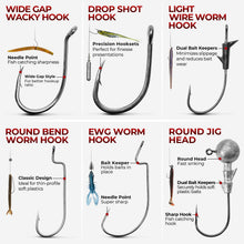 Load image into Gallery viewer, MadBite by KastKing Fishing Tackle Kit, 400pcs Terminal Tackle Kit