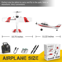 Load image into Gallery viewer, RC Plane for Beginners, 3CH Airplane 2.4Ghz Remote Control Plane for Adults