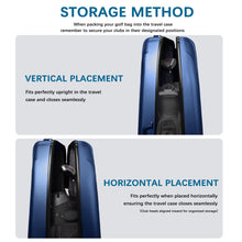 Load image into Gallery viewer, uniHimal Hard Case Golf Travel Bag, Waterproof Club Protection
