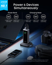 Load image into Gallery viewer, Anker Prime Power Bank, 26,250mAh 300W with Fast Charging Base