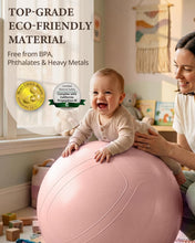 Load image into Gallery viewer, Trideer Pregnancy Birthing Ball, 1.7mm Extra Thick Yoga Ball for Maternity, 1000LB Anti-Burst Non-Slip Stability Ball