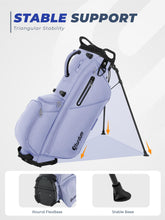 Load image into Gallery viewer, Sturdum Lightweight 7 Way Golf Stand Bag for Men Women, Upgrade Base