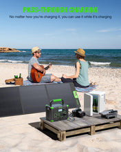 Load image into Gallery viewer, GRECELL 999Wh Solar Generator 1000W Portable Power Station for Outdoor