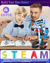 Load image into Gallery viewer, Robot Building Toys & Robot Dog for Kids