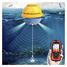Load image into Gallery viewer, FF1108-1CLA 100M/300FT Portable Wireless Sonar Fish Finder Depth Detection