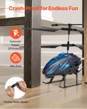 Load image into Gallery viewer, RC Helicopter, 2.4GHz Flying Remote Control Helicopter, 3.5 Channel RC Airplane for Kid, 16 Mins Flight Time, Altitude Hold, One-Key Takeoff/Landing