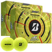 Load image into Gallery viewer, Bridgestone Golf e6 Soft Yellow Double Dozen