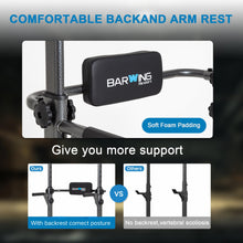 Load image into Gallery viewer, BARWING Pull Up Bar Station- Full Black