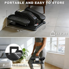 Load image into Gallery viewer, Under Desk Elliptical Machine, Electric Elliptical Leg Exerciser for Senior, Quiet and Compact Electric Seated Pedal Exerciser for Home with Monitor, Remote Control and 12 Adjustable Speeds