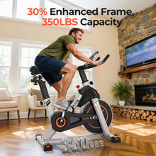 Load image into Gallery viewer, YOSUDA Exercise Bike, Brake Pad Stationary Bike for Home -Magnetic-Grey