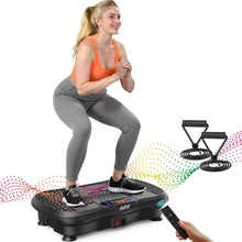 Load image into Gallery viewer, AXV Vibration Plate Fitness Platform Exercise Machine Vibrating Shaking Full Body Shaker Workout Vibrate Stand Shake Board Sport for Weight Loss Fat Burner for Gym Home Office