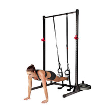 Load image into Gallery viewer, CAP Barbell Power Rack with Pull Up Bar & Attachments - Carbon
