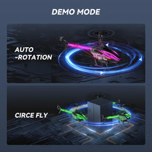 Load image into Gallery viewer, RC Helicopter, Remote Control Helicopter for Kids with 30Mins Flight(2 Batteries), 7+1 LED Light Modes, Altitude Hold