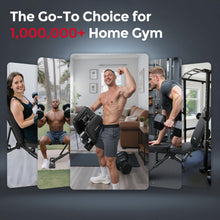 Load image into Gallery viewer, FLYBIRD WB5 Weight Bench, ASTM-Certified 800LBS Adjustable Weight Bench Workout Bench Foldable for Home Gym, 90° to -30° FID and 30in Extended Backrest for Bench Press Strength Training Exercise