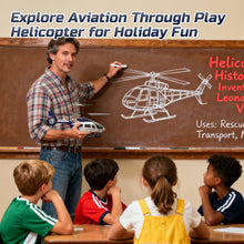 Load image into Gallery viewer, DEERC RC Helicopter,Rescue Remote Control Helicopter for Kids & Adults,Toys Helicopter with Altitude Hold, One Key take Off/Landing, LED Light, Low Battery Reminder, Gift for Boys Ages 8-12