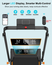 Load image into Gallery viewer, Rayspace Walking Pad with 12% Incline - Black