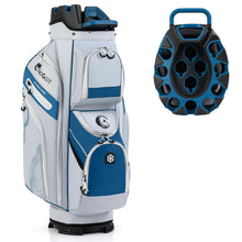 Load image into Gallery viewer, Tangkula Golf Cart Bag, 14-Way Full Length Dividers, Navy