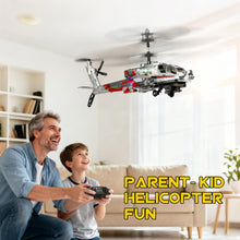 Load image into Gallery viewer, XIKOTEC RC Helicopter, Remote Control Helicopter Toy for Kids (Silvery)