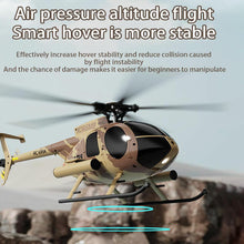 Load image into Gallery viewer, Remote Control Helicopter, 1:28 Scale MD500 Defender, 2.4G 6CH RTF RC Helicopter with Brushless Motor Single Blade