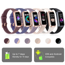 Load image into Gallery viewer, Bakoor Fitness Tracker, Fitness Watch (Metallic Purple)
