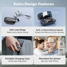Load image into Gallery viewer, iBstone Nova Hearing Aids for Seniors Adults: Superior Sound Quality - Smart Noise Cancelling - No Feedback - 1.5Hrs Charging for 100Hrs Working - Come with Anti-Lost Lanyard - Over-the-Counter