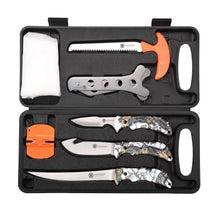 Load image into Gallery viewer, KNINE OUTDOORS Hunting Deer Knife Set Field Dressing Kit