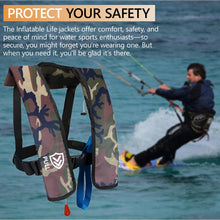 Load image into Gallery viewer, VOGUCCLO | Manual Inflatable Life Jacket for Adults| Supports up to 330 lbs