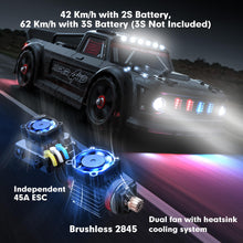 Load image into Gallery viewer, V3 1/14 RTR Brushless RC Drift Car with Gyro, Max 38 mph Fast RC Cars for Adults, 4WD All-Road Street Bash RC Truck
