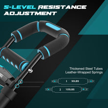 Load image into Gallery viewer, Vlangs Twister Arm Trainer for Men, Adjustable Chest Workout Equipmentwith LED Timer