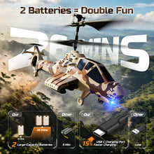 Load image into Gallery viewer, DEERC RC Helicopter for Kids & Adults, 2.4GHz Remote Control Helicopter