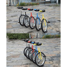 Load image into Gallery viewer, Unicycle Leakproof Butyl Tire Wheel Cycling Outdoor Sports Fitness Exercise, Wheel Unicycle with Alloy Rim,16", 18", 20" Three Size Options,Yellow,20“