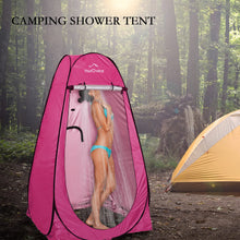 Load image into Gallery viewer, Your Choice Pop-Up Shower Tent, 47.2W"x74.8"H Changing Tent - Rose Red