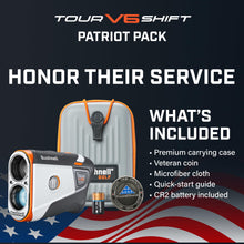 Load image into Gallery viewer, Bushnell Golf Tour V6 Shift Laser Rangefinder, Patriot Pack