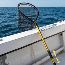Load image into Gallery viewer, Aqwxc Heavy Duty Aluminum Large Landing Net with Telescoping Handle