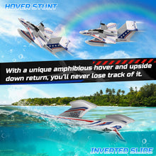 Load image into Gallery viewer, 3CH Amphibious RC Plane for Water, Land & Air, Remote Control Airplane Flying Boat Toys,2.4GHz 6-axis Gyro Stabilizer