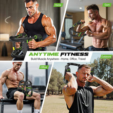 Load image into Gallery viewer, Vlangs Twister Arm Trainer for Men, Adjustable Chest Workout Equipmentwith LED Timer-Green