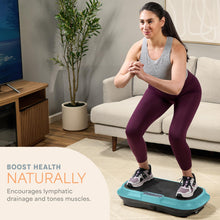 Load image into Gallery viewer, Lifepro Waver Vibration Plate Exercise Machine – High-Intensity Vibration Plate for Lymphatic Drainage – Full-Body Workout Vibrating Platform with Loop Bands – Fitness Equipment for Strength & Toning