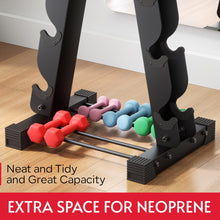 Load image into Gallery viewer, Dumbbell Rack Stand Only, Compatible with Peloton Weights, Ergonomic Weight Rack