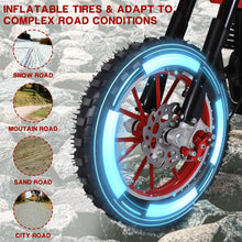 Load image into Gallery viewer, 49cc 4-Stroke Mini Dirt Bike, Gas Powered Kids Dirt Bikes, Mountain Off Road Mini Motorcycle, Gas Dirt Bike with Disc Brakes