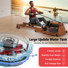 Load image into Gallery viewer, Water Rowing Machine for Home Use - Brown02
