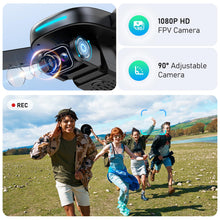 Load image into Gallery viewer, Drone with Camera, 1080P HD FPV Camera Drone with Brushless Motor, 2 Batteries, 360 Flips, Headless Mode, Gravity Control, 36 Mins