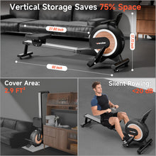 Load image into Gallery viewer, WENOKER Rowing Machine, Magnetic Rowing Machine for Home
