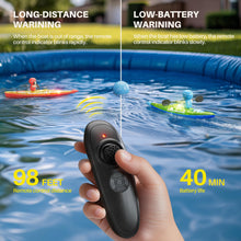 Load image into Gallery viewer, 2 Pack RC Boats for Kids 8-12, Remote Control Kayaks with 3 Magnetic Balls, 40 Mins Playtime (1 Battery), LED Lights, Perfect Water Toys