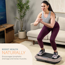 Load image into Gallery viewer, Lifepro Waver Vibration Plate Exercise Machine – High-Intensity Vibration Plate for Lymphatic Drainage – Full-Body Workout Vibrating Platform with Loop Bands – Fitness Equipment for Strength & Toning